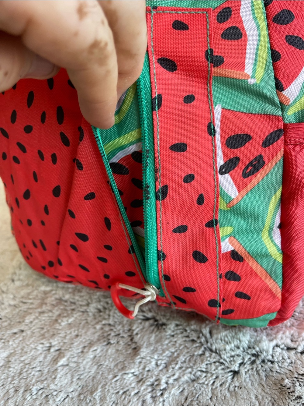 7.5qt Backpack Cooler Watermelon - Sun Squad - Picture 8 of 12